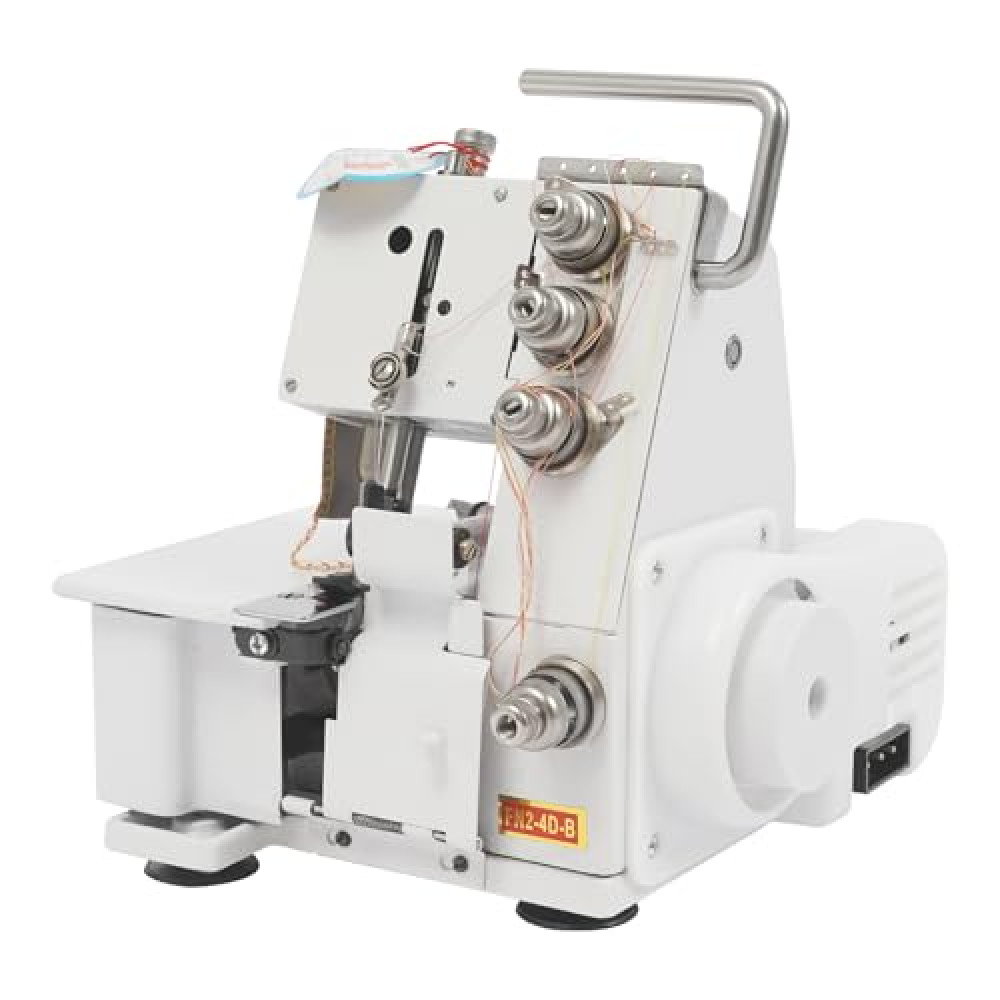 JAYGOVAN Heavy Duty Serger Overlock Machine - 2/3/4 Thread, 1200 SPM, Built-in Rolled Hem, Adjustable Differential Feed, LED Light, Durable Metal Frame for Professional Sewing & Overlocking