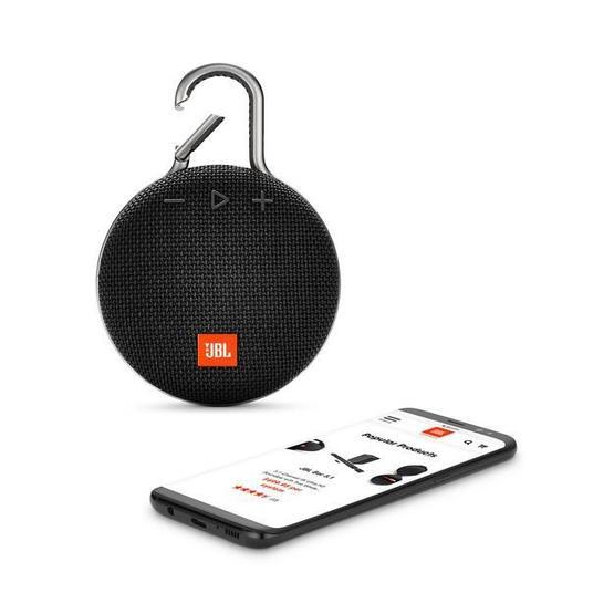 JBL Clip 3 Siyah Taşınabilir Bluetooth Hoparlör