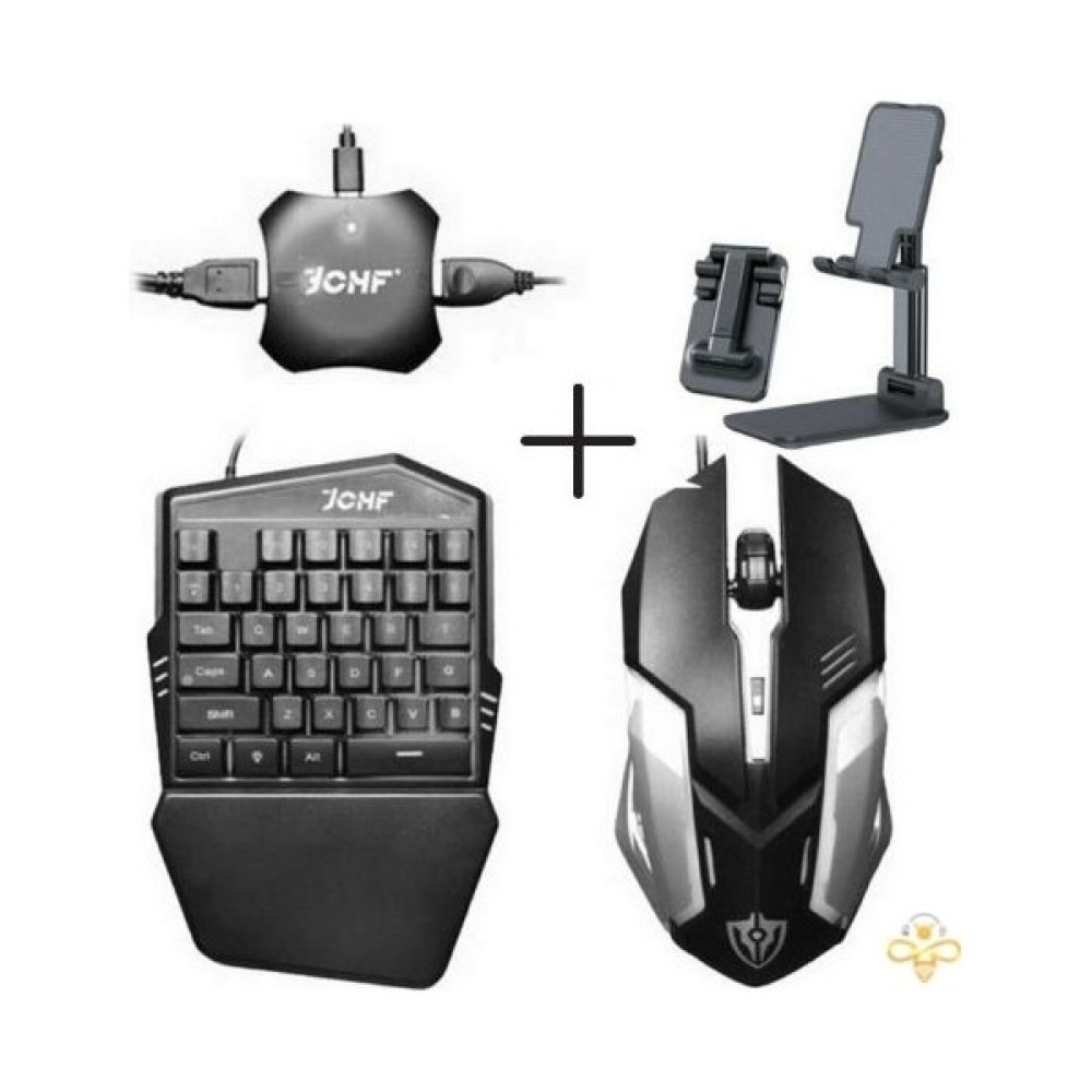 Jchf-68 Pubg Klavye Mouse Set Telefon Tutucu Modeli Klavye - Mouse Fiyatı