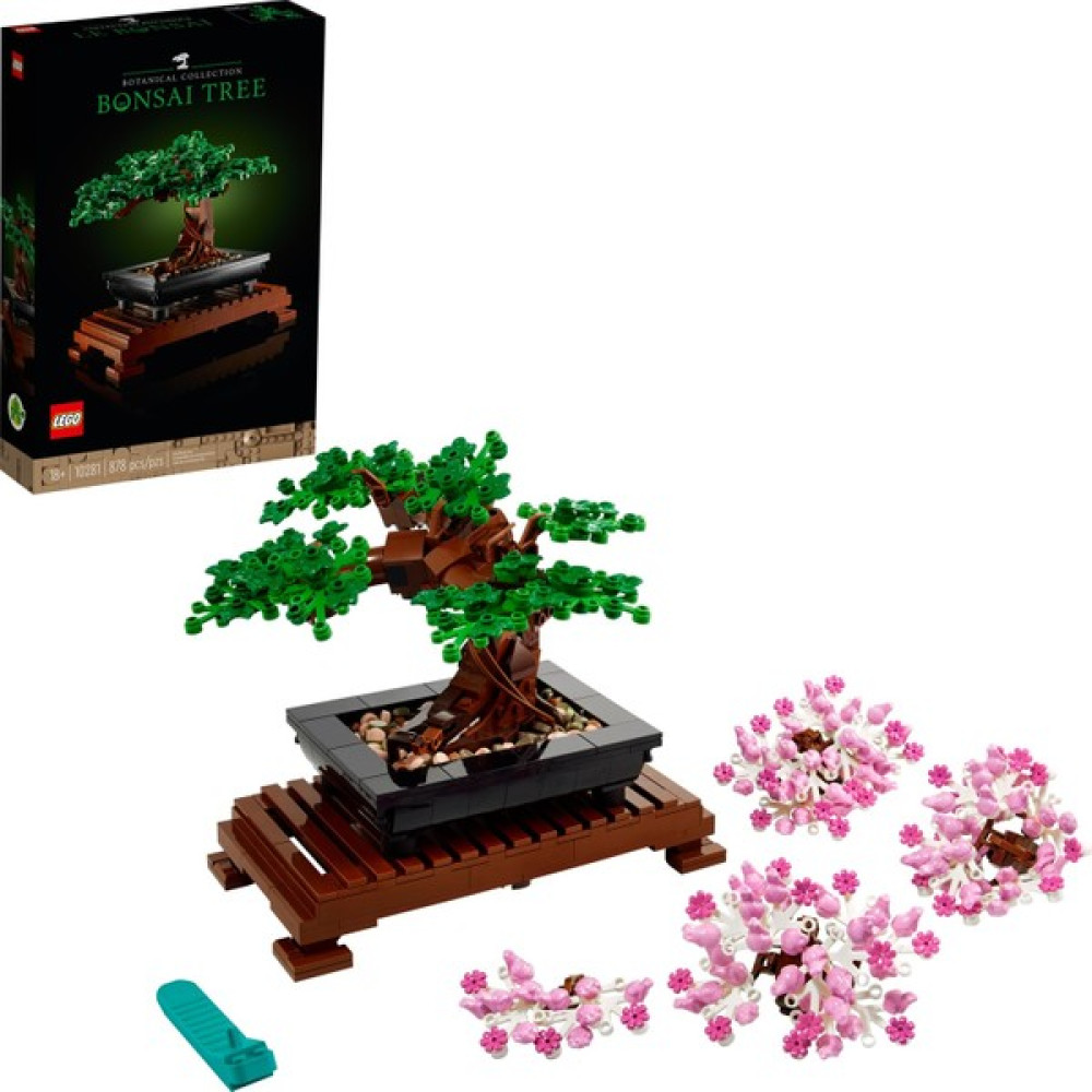 JCS WeiLan Jcs_weilan 878 Parça Bonsai Ağacı 10281 Yapı Taşı Seti - Çok Renkli (Yurt Dışından) Oto Boyaları Fiyatı