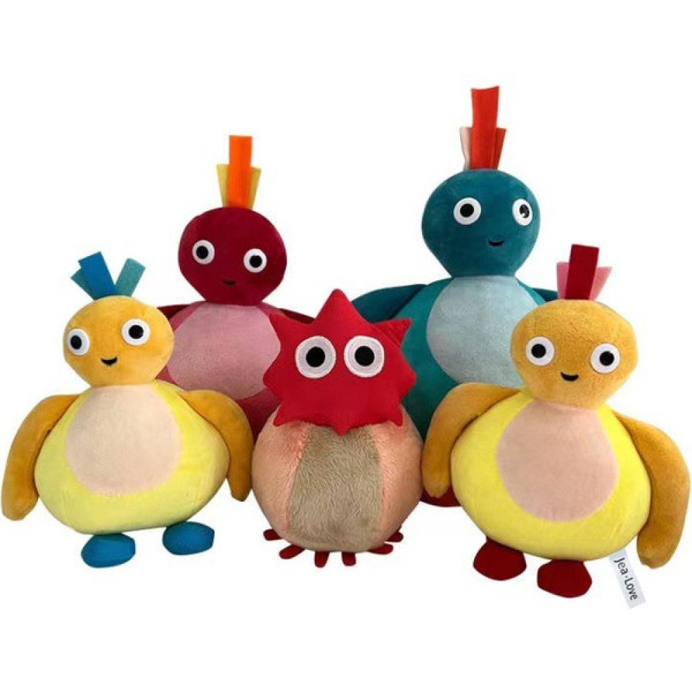 Jea Love Twirlwoos Robin Peluş Oyuncak 5 Parçalı Set (Yurt Dışından) - Renkli - 26 cm Peluş Oyuncaklar Fiyatı