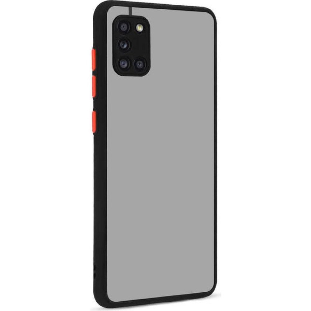 Jeaks Samsung Galaxy A21S Kılıf Buzlu Mat Parmak Izi Yapmaz Kamera Korumalı Renkli Tuşlu Kapak Hux - Siyah Cep Telefonu Kılıfı Fiyatı