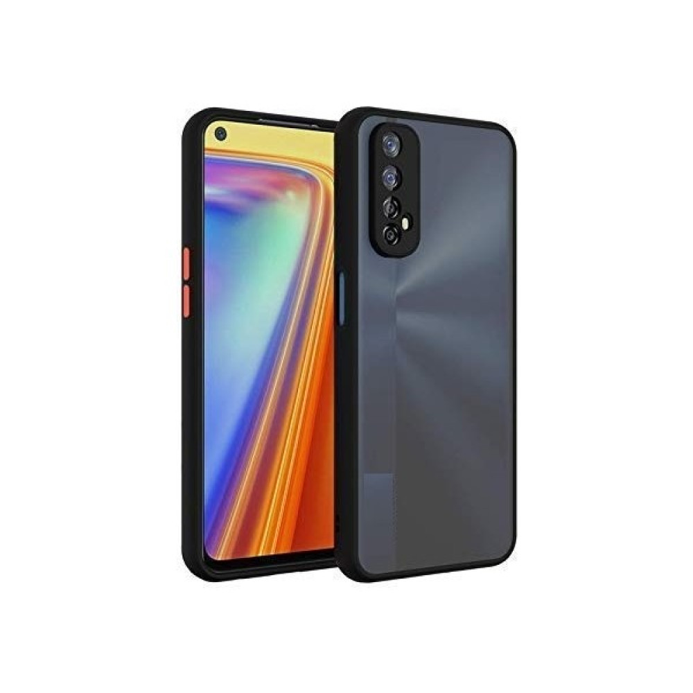 Jeaks Xiaomi Redmi 9t Kılıf Buzlu Mat Parmak Izi Yapmaz Kamera Korumalı Renkli Tuşlu Kapak Hux - Siyah Cep Telefonu Kılıfı Fiyatı