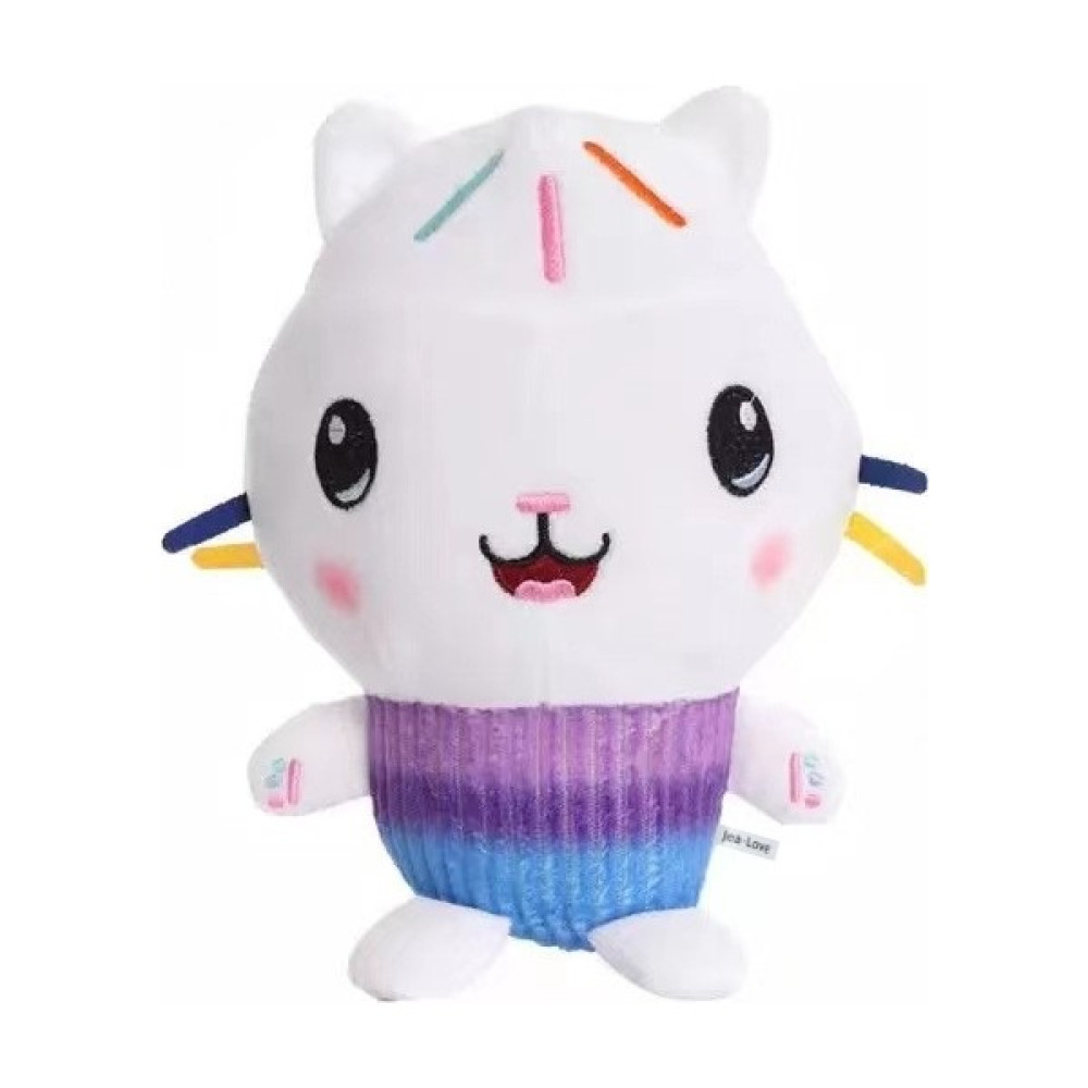 JeaLove JEA·LOVE25CM Gabby Bebek Peluş Oyuncak (Yurt Dışından) - beyaz mor - 25cm Peluş Oyuncaklar Fiyatı