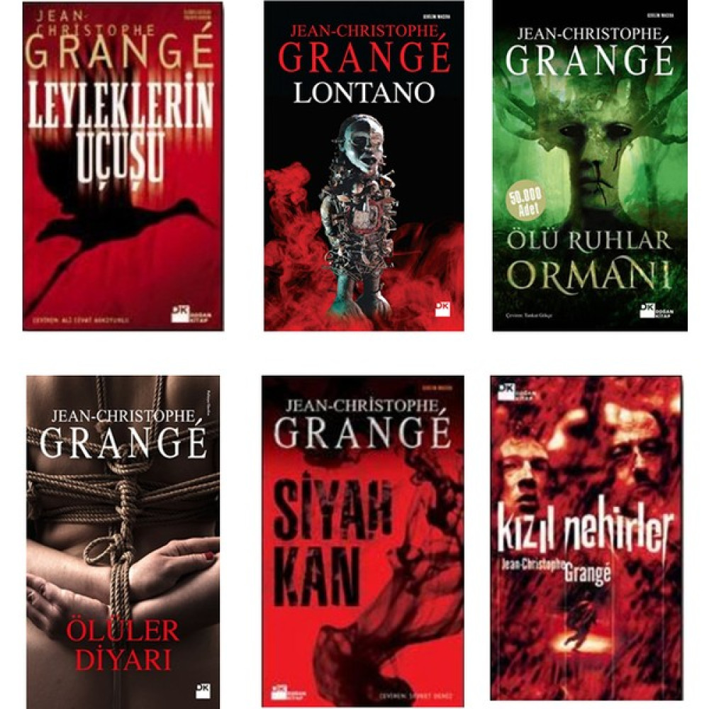 Jean-Christophe Grange Seti (6 Kitap) - Jean-Christophe Grange Korku-Gerilim Fiyatı