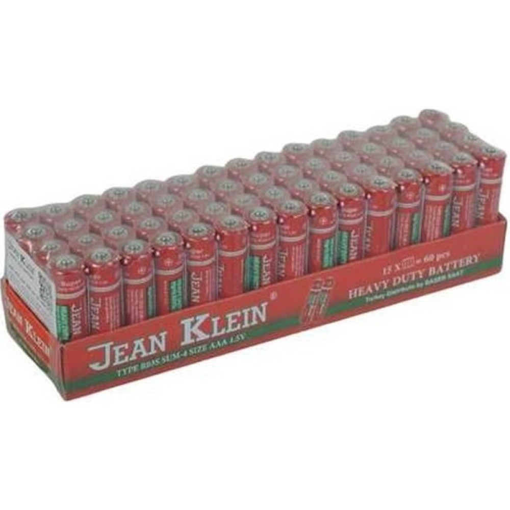 Jean Klein Pil 1,5 V AAA 60 lı İnce Pil - 60'lı Diğer Fiyatı