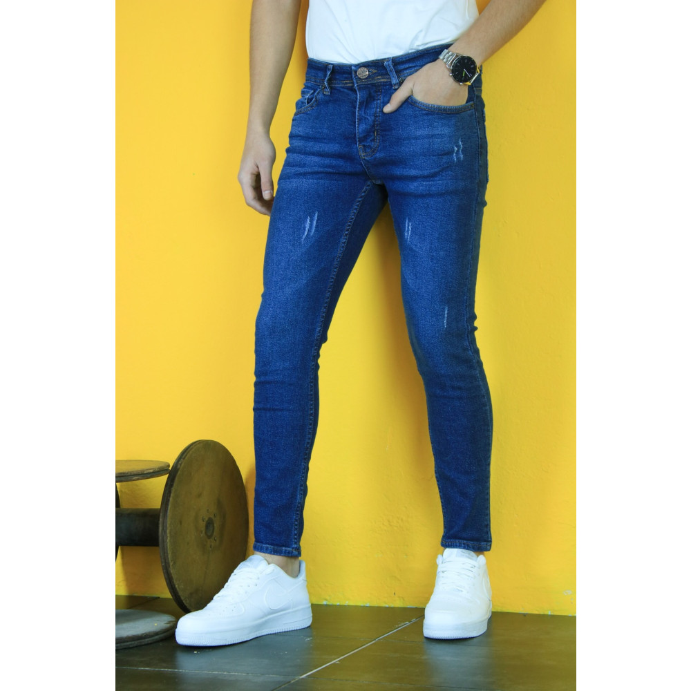 Jeanblack Mavi Erkek Kot Pantolon Skinny Fit Jean Likralı Dar Tırnaklı 36 Beden Bayan Jeans / Kot Pantolon Fiyatı