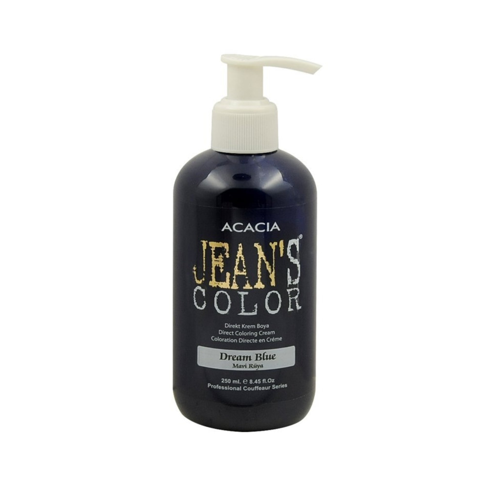jeans color Mavi Rüya Saç Boyası 250 Ml Dream Blue Amonyaksız Balyaj Renkli Saç Boyası Saç Boyası Fiyatı