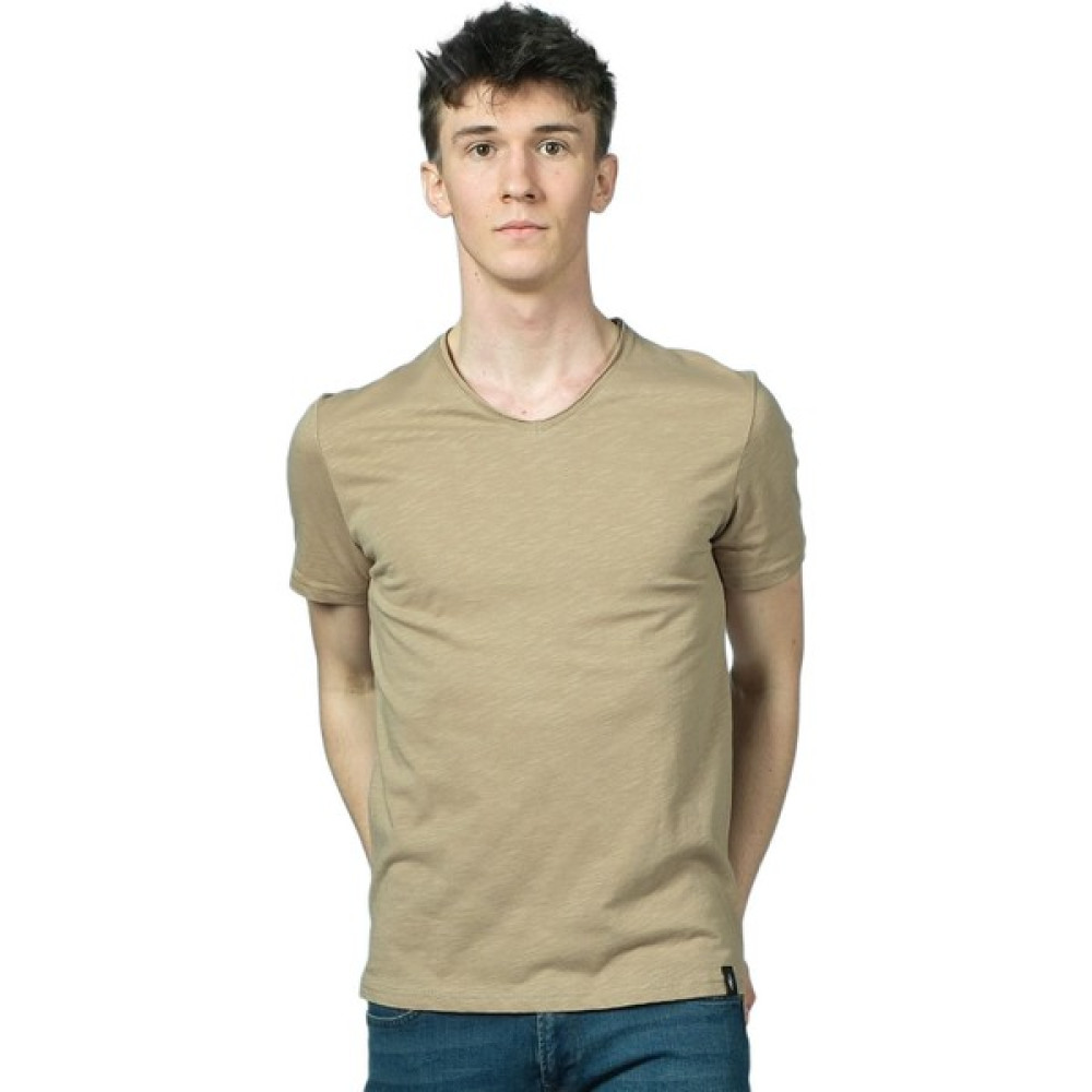 Jeanstop 2025 Flamlı V Yaka Tişört Erkek T-shirt Fiyatı