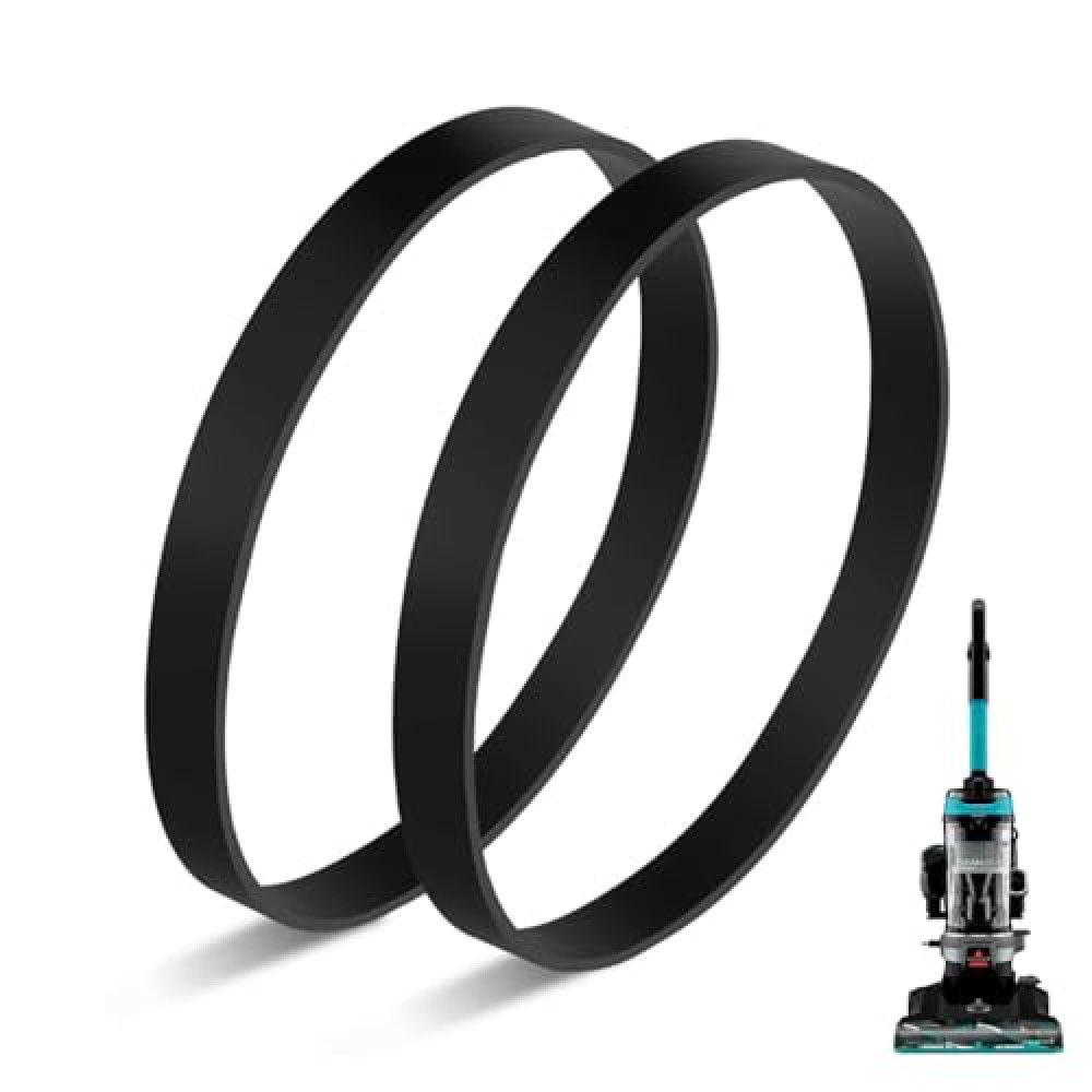 JEDELEOS Replacement Belts for Bissell Model 3313 3313U 3332 3333 3334 3335 3533 3534 3536 3674 3675 3676 36762 Powerforce Helix and CleanView Rewind Upright Bagless Vacuum Cleaner, Pack of 2