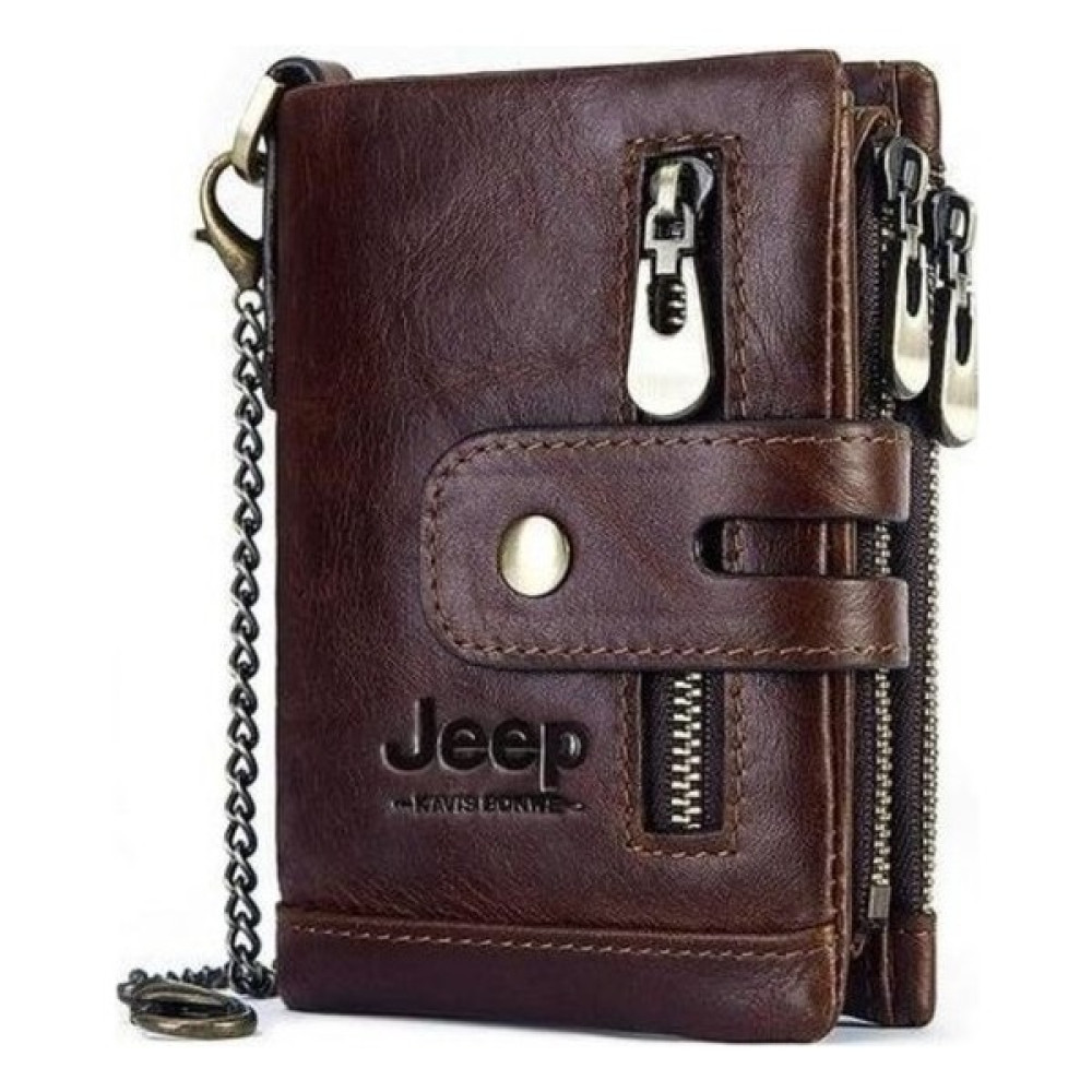 Jeep Erkek Cüzdanı 100% Hakiki Deri Bozuk Para Kart Bölmeli (Yurt Dışından) Erkek Cüzdan Fiyatı