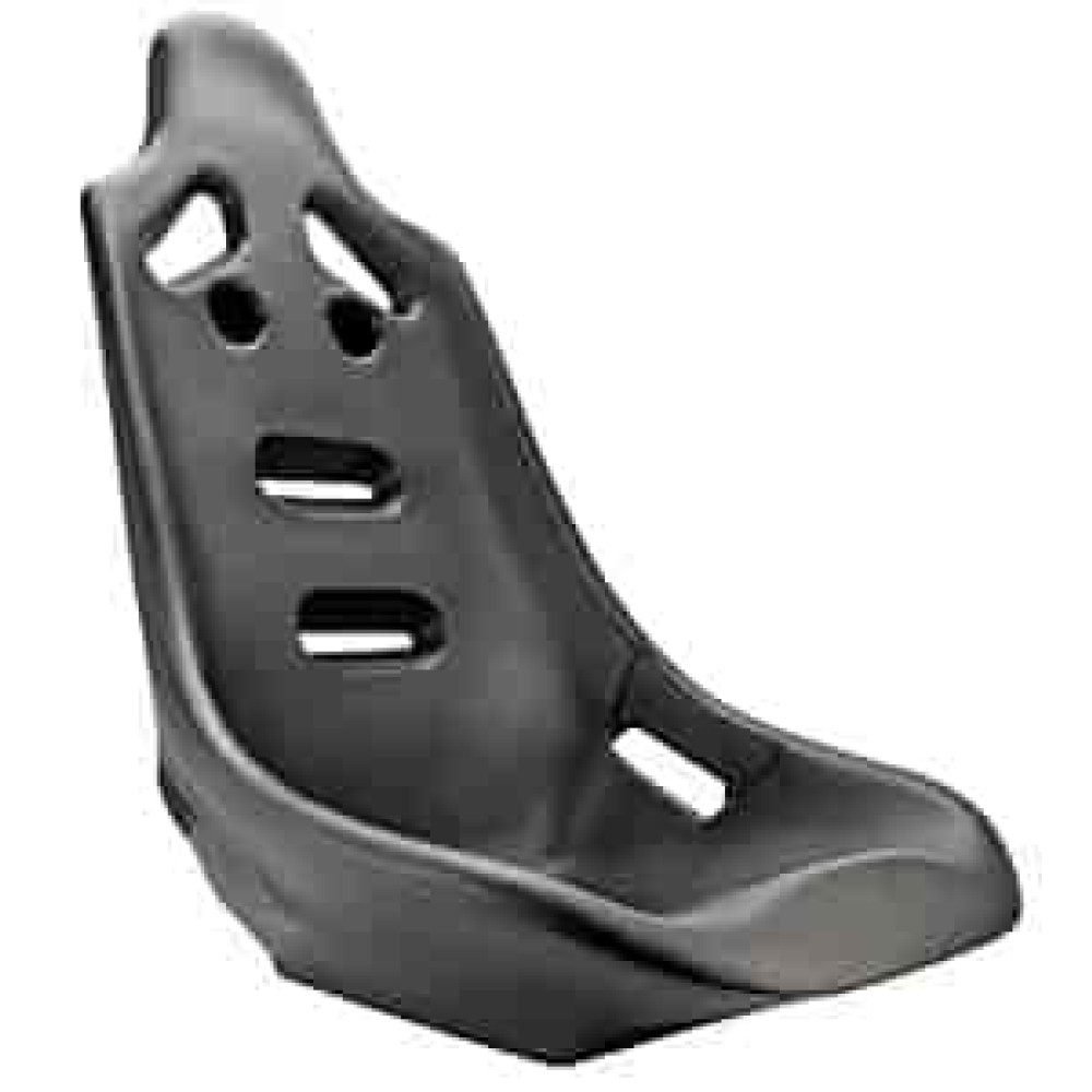 JEGS Pro High Back II Race Seat | Black Polyethylene | Double-Walled Shell | Dimensions 32 Inches High 21 Inches Wide 30 Inches Deep | Seat Cover and Hardware Available Separately