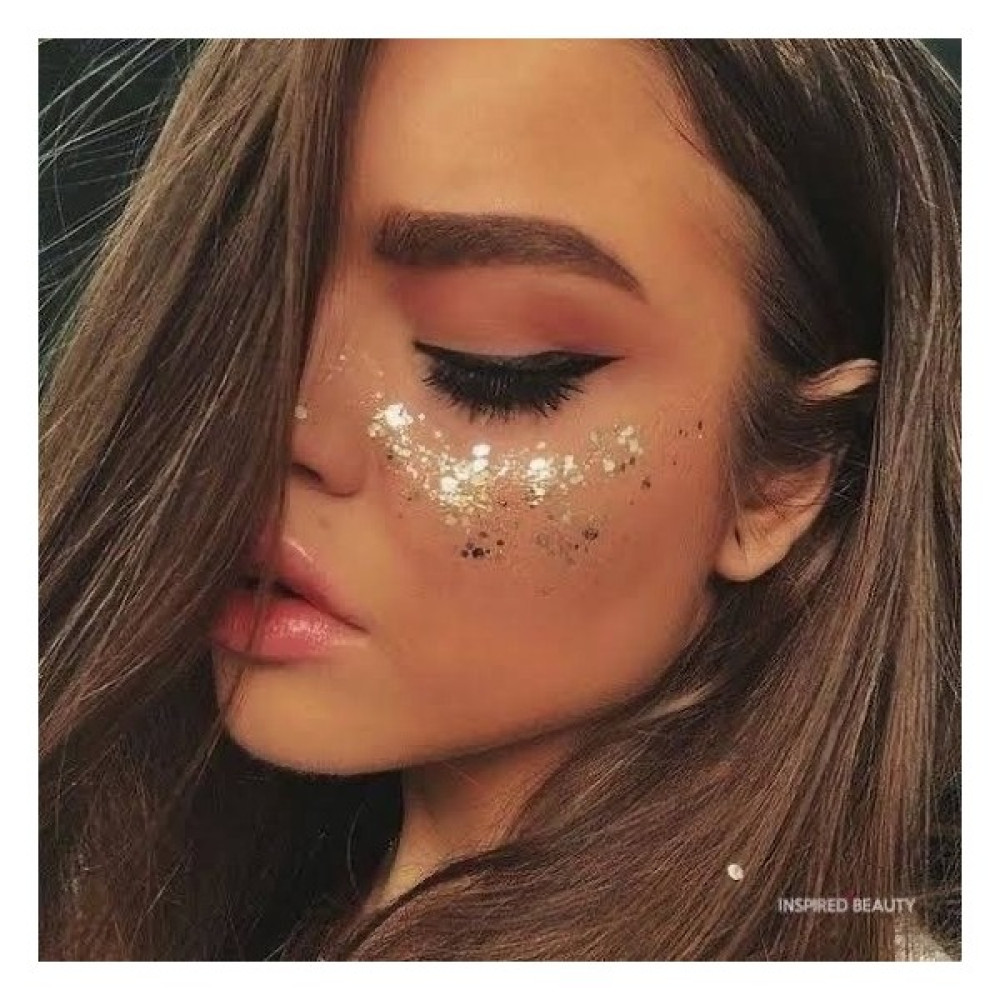 Jel Form Makyaj Simleri Glitter Işıltılı Yüz Makyajı 1 kutu mor Göz Farı Fiyatı