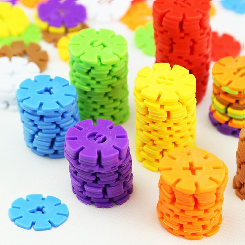 Jelang 100 Adet/grup Plastik Kar Tanesi Yapı Taşları Çocuklar Için Inşaat Yapı Taşları Seti Çocuklar Için Yaşlı Blok Ahşap Aktivite Küp (Yurt Dışın... Legolar ( Yapım Oyuncakları ) Fiyatı