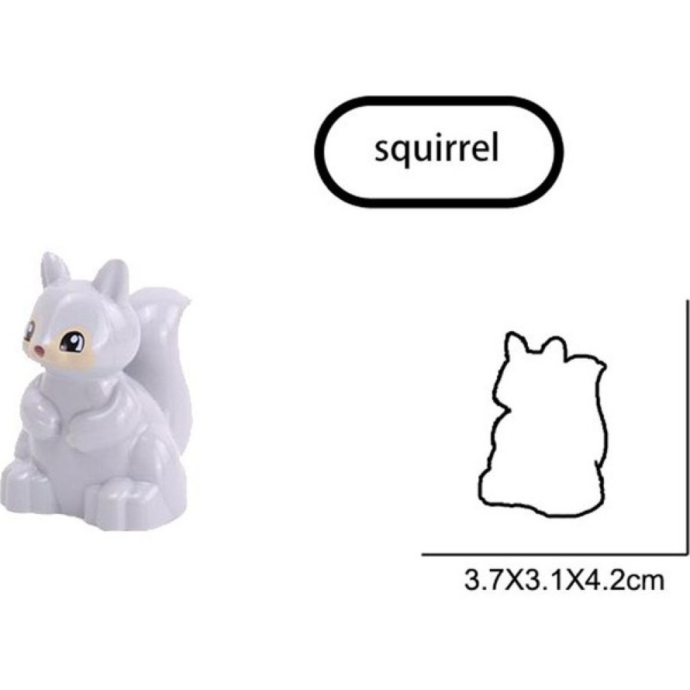 Jelang Duplo Hayvan Vahşi Hayvan Serisi Yapı Taşları Aksesuarları Aslan Leopar Kaplan Ayı Maymun Geyik Zürafa Penguen Zebra Modu Oyuncaklar (Yurt D... Legolar ( Yapım Oyuncakları ) Fiyatı