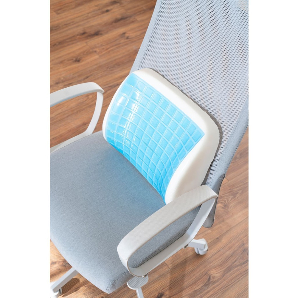 Jelli Ortopedik Visco Bel Yastığı Ofis Araba Koltuk Yastığı Serinleten Yastık 38X32X12 - 38 x 34 cm - Gri Yastık Fiyatı