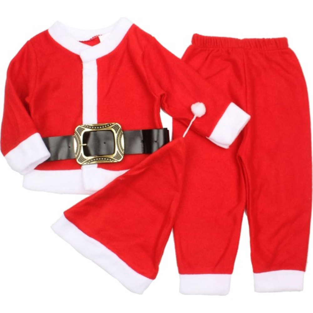 Jenni 1/4 Yas Erkek Noel Sapkalı Takım, Bebek Noel Kıyafeti Bebek Giysi Takım Fiyatı
