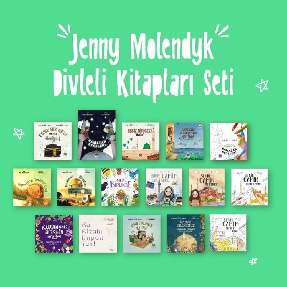 Jenny Molendyk Divleli Seti 16 Kitap Okul Öncesi Eğitici & Öğretici Kitaplar Fiyatı