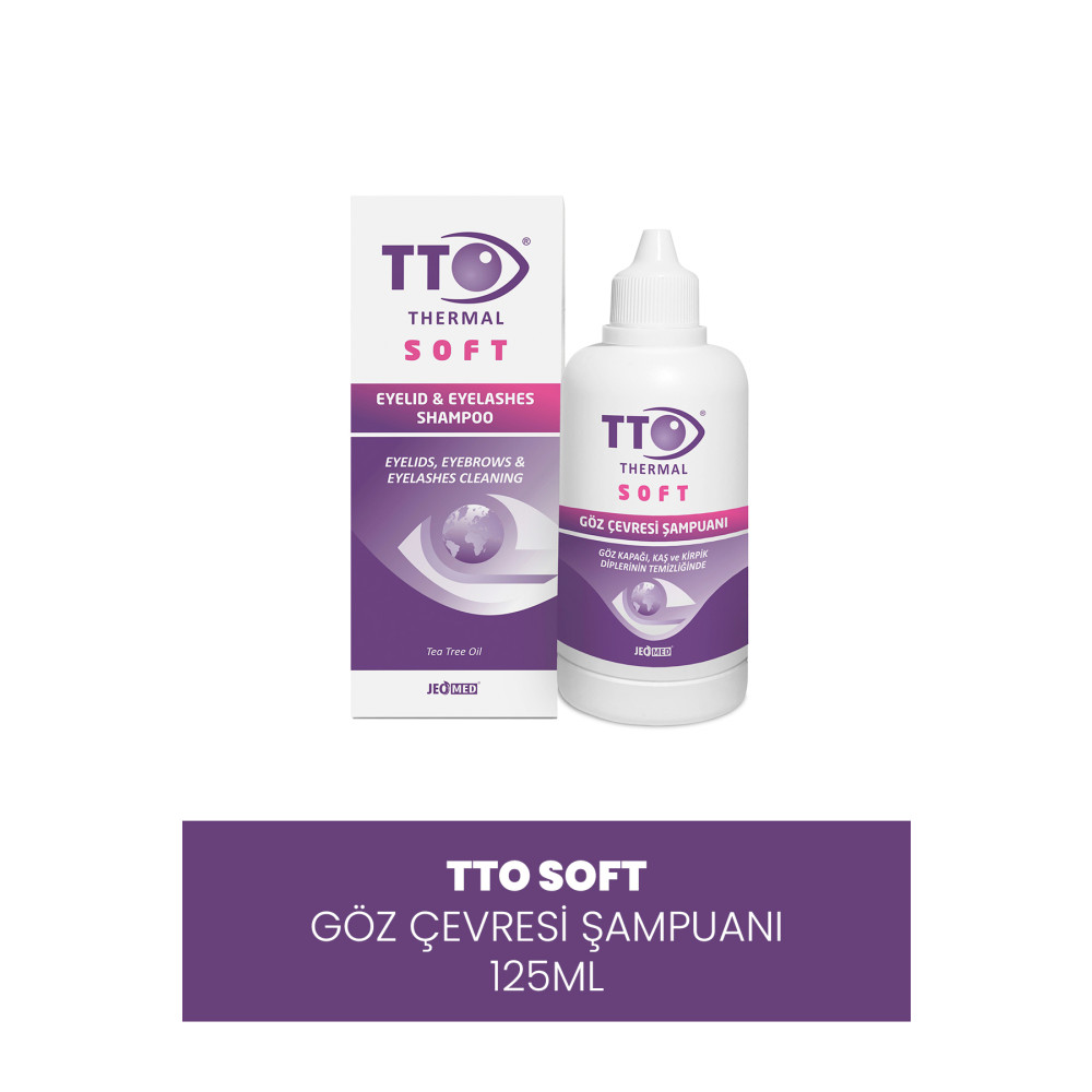 JEOMED Tto Soft Göz Çevresi Şampuanı 125 ml (ÇAY AĞACI YAĞI / TEA TREE OIL) Şampuan ve Saç Kremi Fiyatı