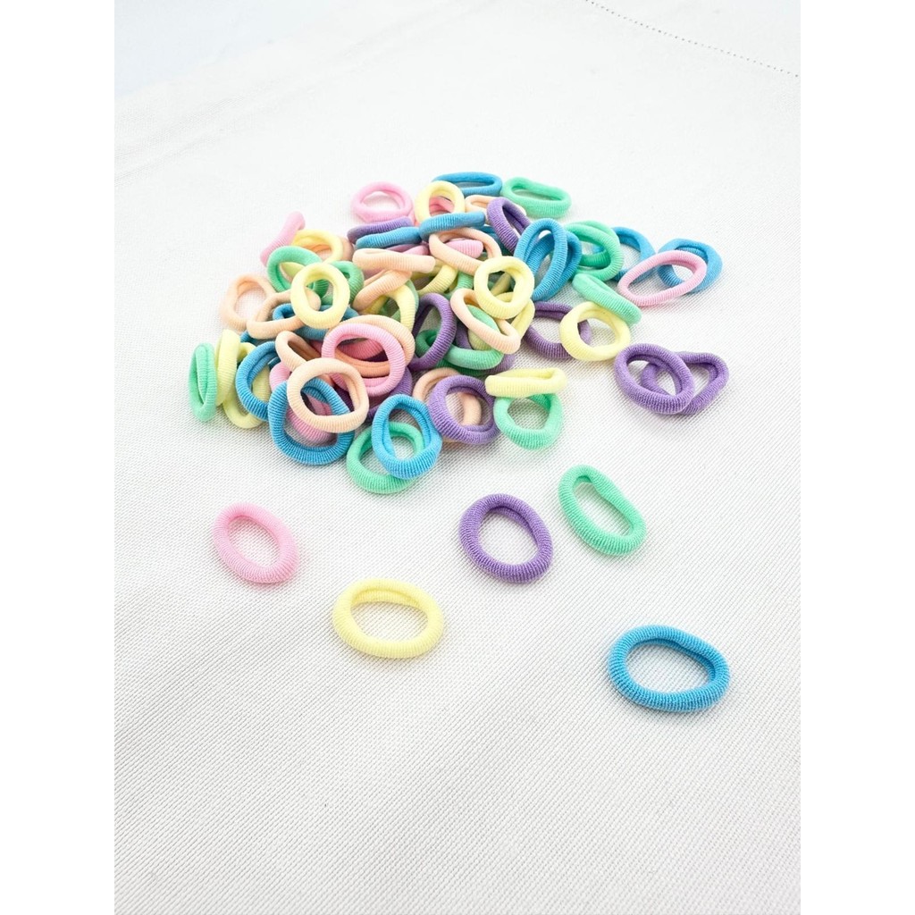 Jerie Mini Yumuşak Lastik 70 Adet Kız Çocuk Toka - Renkli Diğer Fiyatı