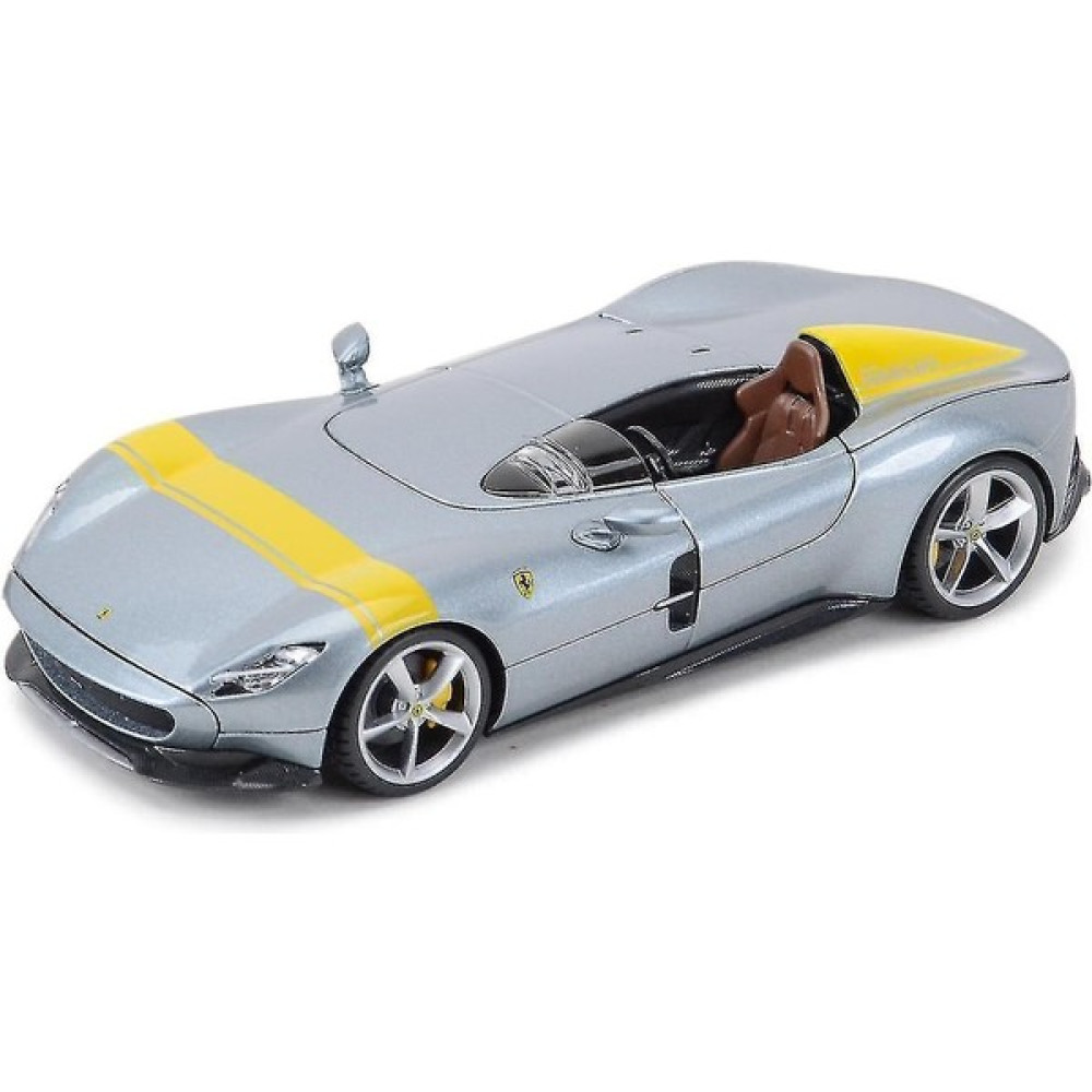 Jessieyou Mall 1: 24 Ferrari Sp1 Spor Araba Statik Döküm Araçları Koleksiyon Model Araba (Yurt Dışından) - Açık Gri Oyuncak Araç Fiyatı