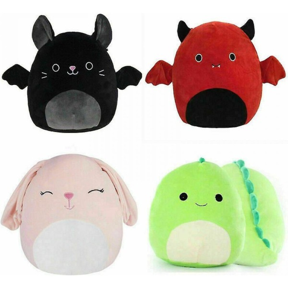 Jessieyou Mall 20 cm Peluş Bebek Dinozor Squishmallow Peluş Yastık (4 Adet) (Yurt Dışından) - Renkli Peluş Oyuncaklar Fiyatı