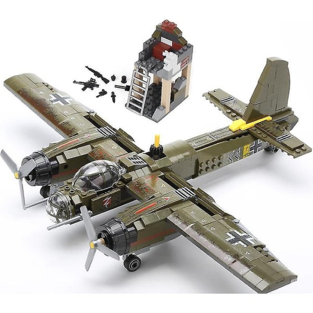 Jessieyou Mall 559 Adet Askeri Ju-88 Bombalama Uçak Yapı Taşı Ww2 Helikopter Ordu  Asker Model Tuğla (Yurt Dışından) Legolar ( Yapım Oyuncakları ) Fiyatı