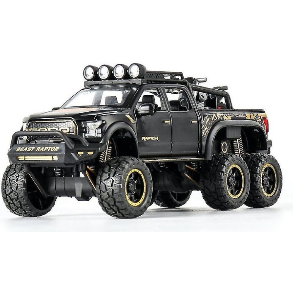 Jessieyou Mall Diecast Geri Çekme Yol Araba Oyuncaklar Işık Ses Simülasyon Araba Modeli (Yurt Dışından) - Siyah Oyuncak Araç Fiyatı