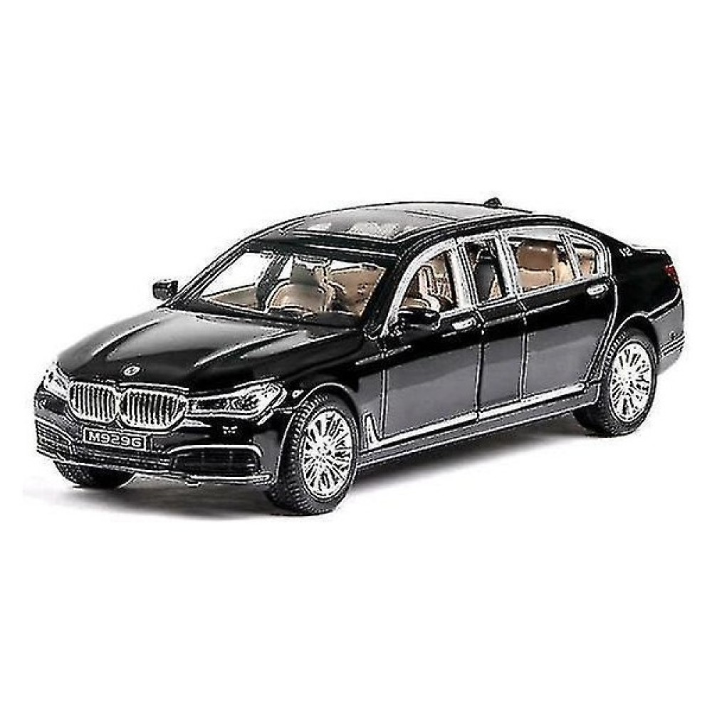 Jessieyou Mall Lbq-1: 24 Bmw 760LI Araba Modeli Alaşım Araba Döküm Oyuncak Araba Modeli Geri Çekin Çocuk Oyuncak Koleksiyon (Yurt Dışından) - Siyah Oyuncak Araç Fiyatı