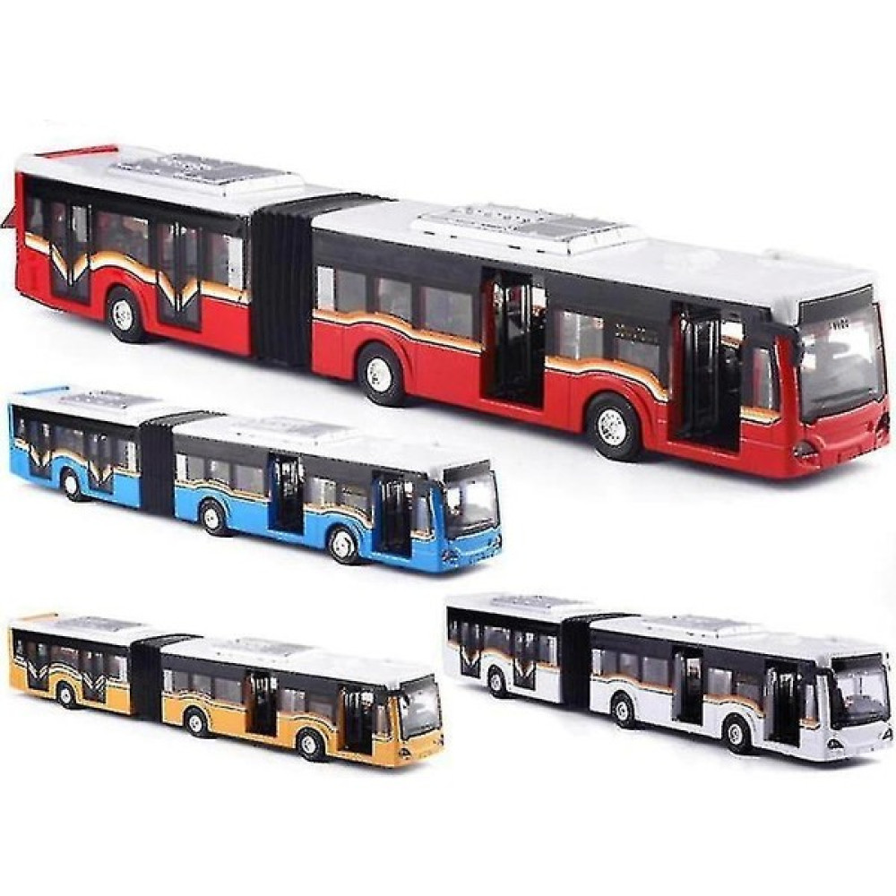 Jessieyou Mall Lbq-1: 50 Alaşım Çekin Çift Otobüs City Otobüs Modeli (Yurt Dışından) - Kırmızı Oyuncak Araç Fiyatı