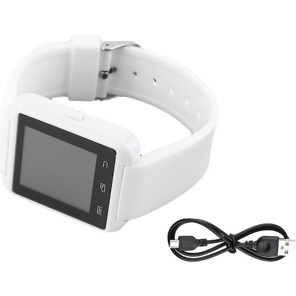 Jessieyou Mall Lbq-Bluetooth LCD Dokunmatik Ekran Akıllı Bilek Izle Telefon Mate Akıllı Telefon Için (Yurt Dışından) - Beyaz Kol Saatleri Fiyatı