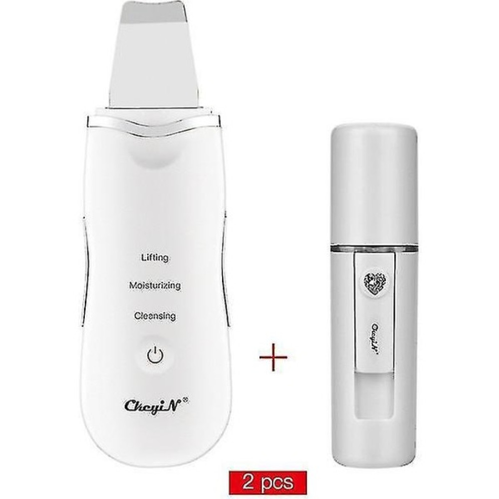 Jessieyou Mall Ultrasonik Cilt Scrubber Yüz Temizleme Soyma Cihazı (Beyaz) - Beyaz Cilt & Yüz Temizleme Cihazları Fiyatı
