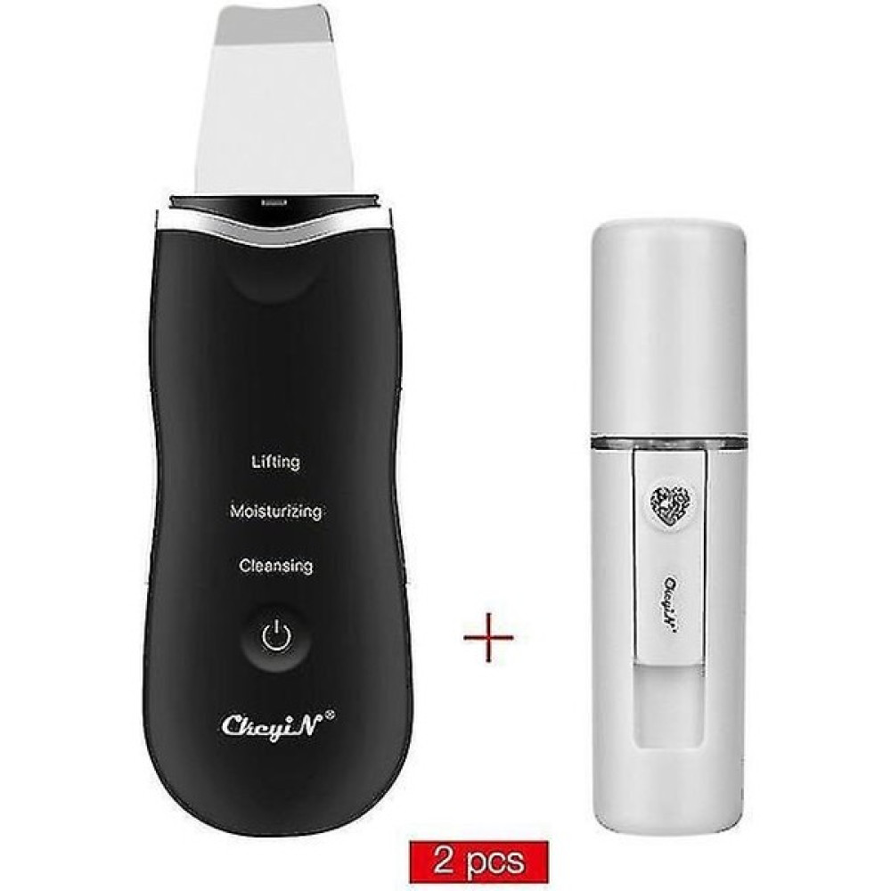 Jessieyou Mall Ultrasonik Cilt Scrubber Yüz Temizleme Soyma Cihazı (Siyah) - Siyah Cilt & Yüz Temizleme Cihazları Fiyatı