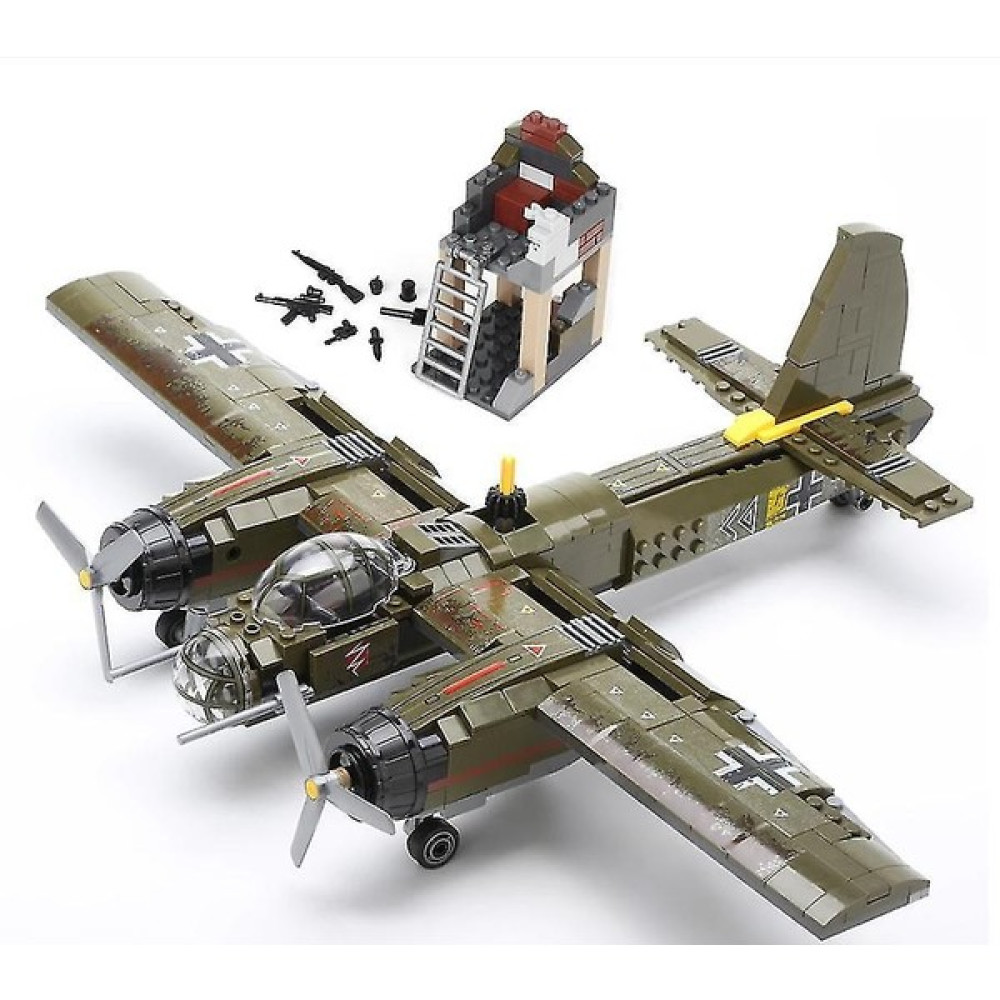 Jessieyou Mall Yaratıcılık 559 Adet Askeri Ju-88 Bombalama Uçak Yapı Taşı Ww2 Helikopter Ordu  Asker (Yurt Dışından) Legolar ( Yapım Oyuncakları ) Fiyatı