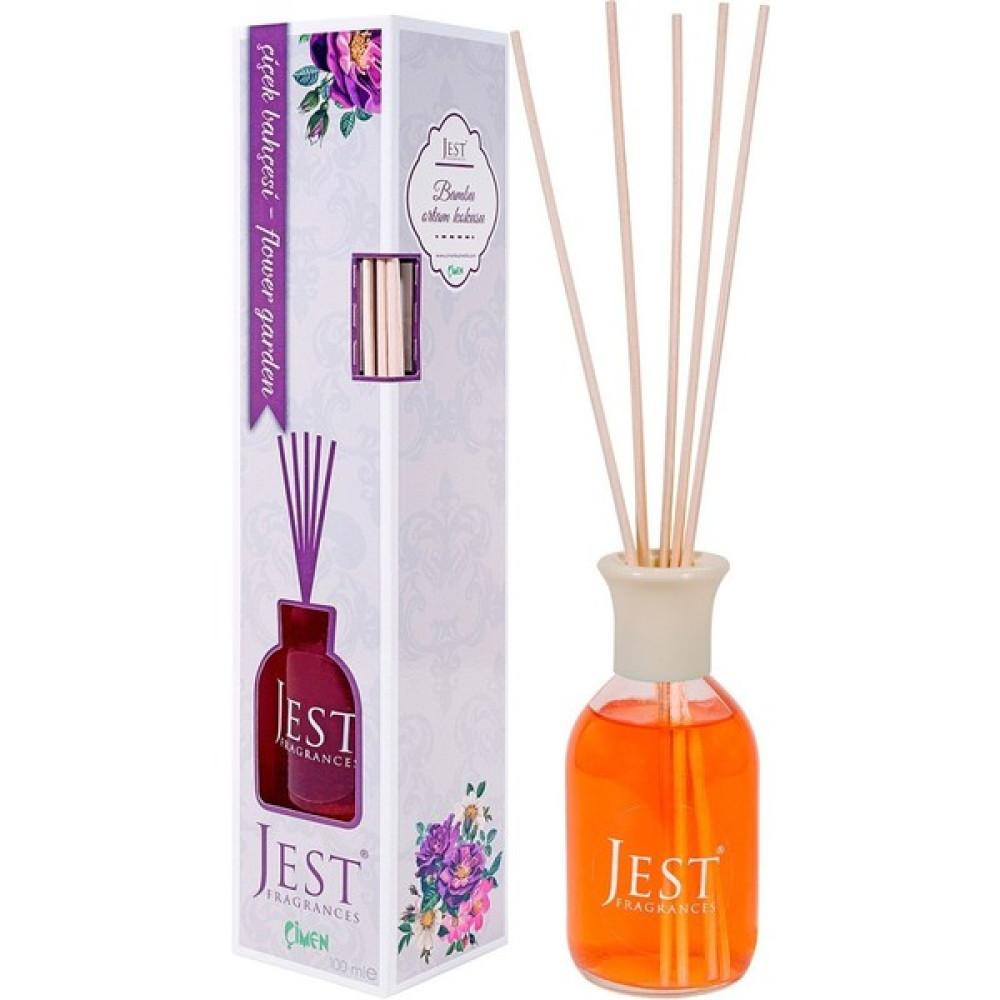 Jest Çiçek Bahçesi Bambu Çubuklu Ortam Oda Kokusu 100 ml Oda Kokusu Fiyatı