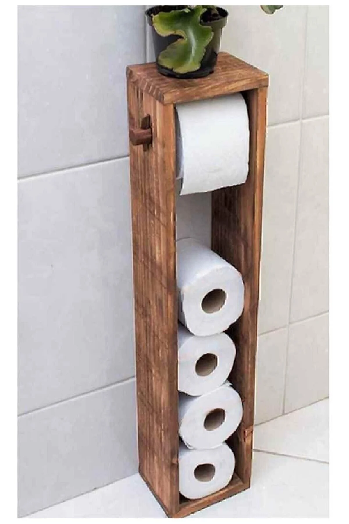Jest Dekor Wc Kağıtlık Tuvalet Kağıtlığı Ahşap Banyo" Tuvalet Kağıtlığı Fiyatı