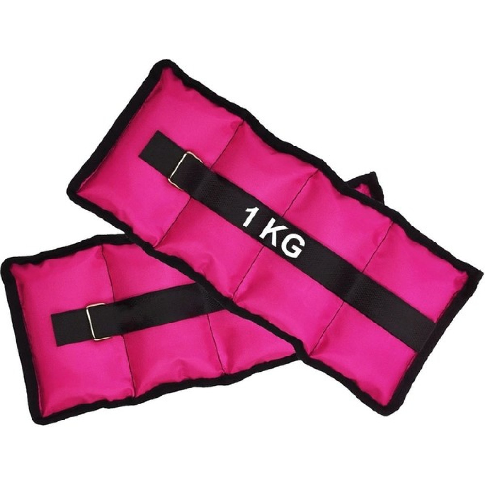 Jet El ve Ayak Bilek Ağırlığı 2x1 kg Kum Torbası Korsesi Ağırlık Kas Güçlendirmek Pilates 1kg Pembe Set Oto Boyaları Fiyatı