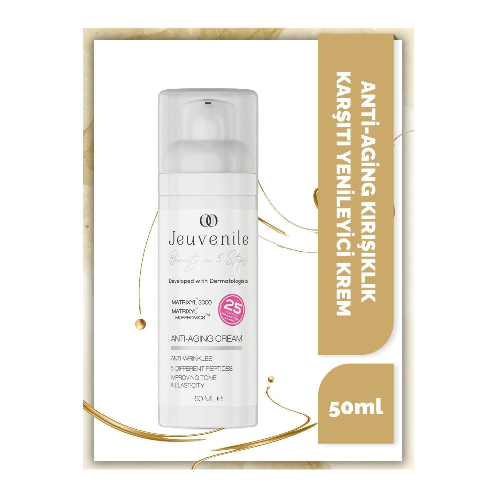 Jeuvenile Anti-aging Kırışıklık Karşıtı Yenileyici Krem 50 ml (AVRUPA 25 YIL İNOVASYON ÖDÜLLÜ) Cilt ve Yüz Bakımı Fiyatı