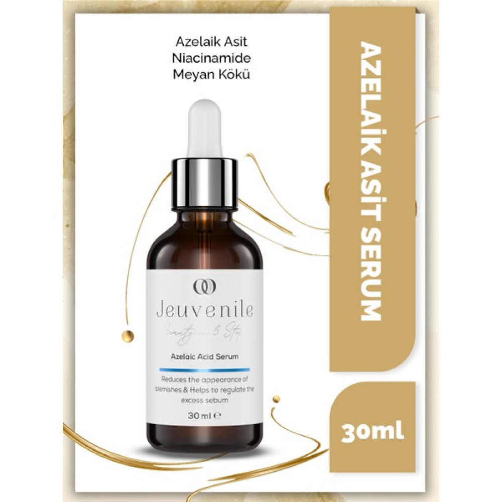 Jeuvenile Leke Karşıtı, Cilt Tonu Eşitleyici Azelaik Asit Serum 30 ml - Azelaic Acid Serum 30 ml Anti-Aging / Yaşlanma Karşıtı Fiyatı