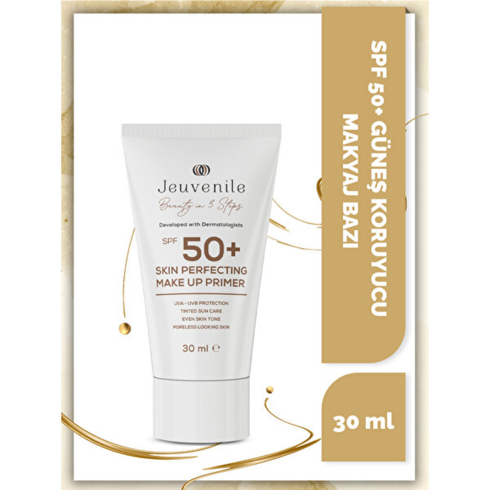 Jeuvenile SPF 50+ Skin Perfecting Make Up Primer Güneş Koruyucu Gözenek Gizleyici Makyaj Bazı 30 ml Güneş Kremleri ve Losyonları Fiyatı