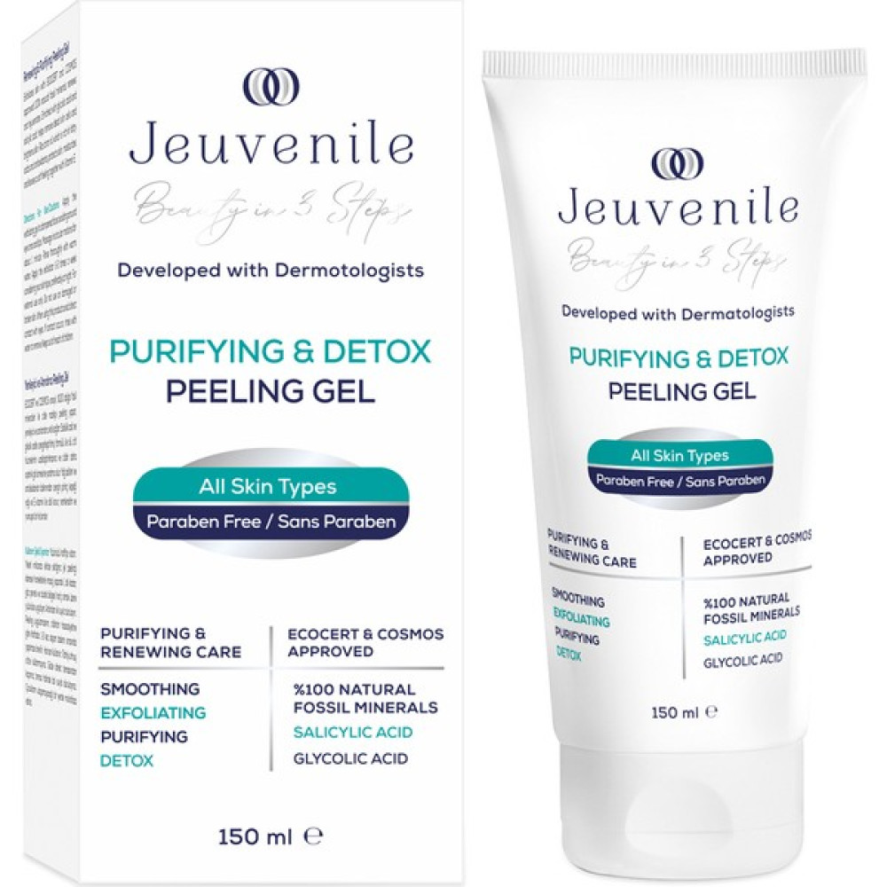 Jeuvenile Yenileyici Ve Arındırıcı %100 Doğal Fosil Mineral İçerikli Peeling Jel 150 ml - Purifying and Detox Peeling Gel 150 ml Cilt Temizleme ve Peeling Fiyatı