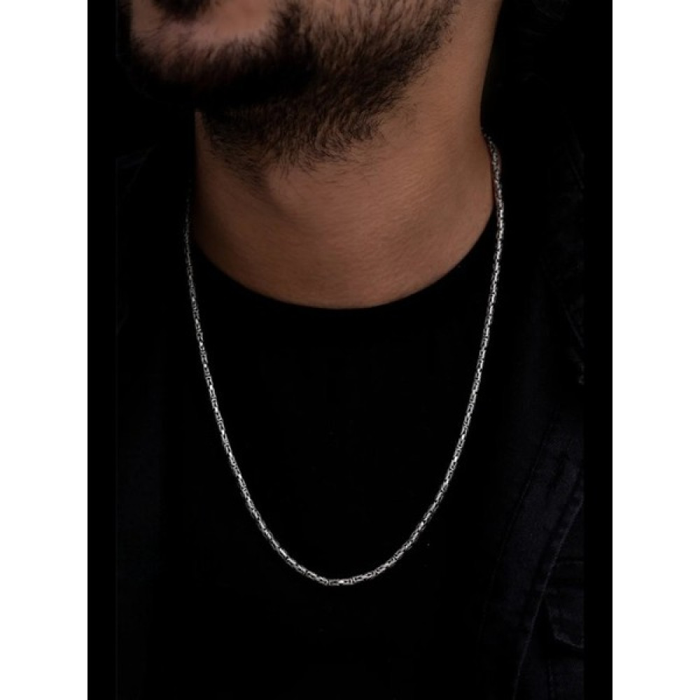 Jewel 2 Mm Kral Kolye Yuvarlak Gümüş Kolye Fiyatı