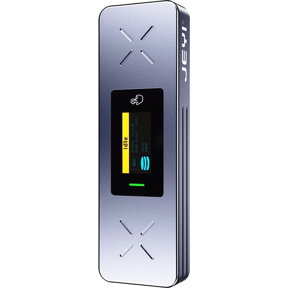JEYI i9X Visual Smart Yazma Koruma Özellikli M.2 NVMe SSD To USB 3.2 Gen2 Harici Taşınabilir SSD Kutusu SSD / Solid State Drive Fiyatı