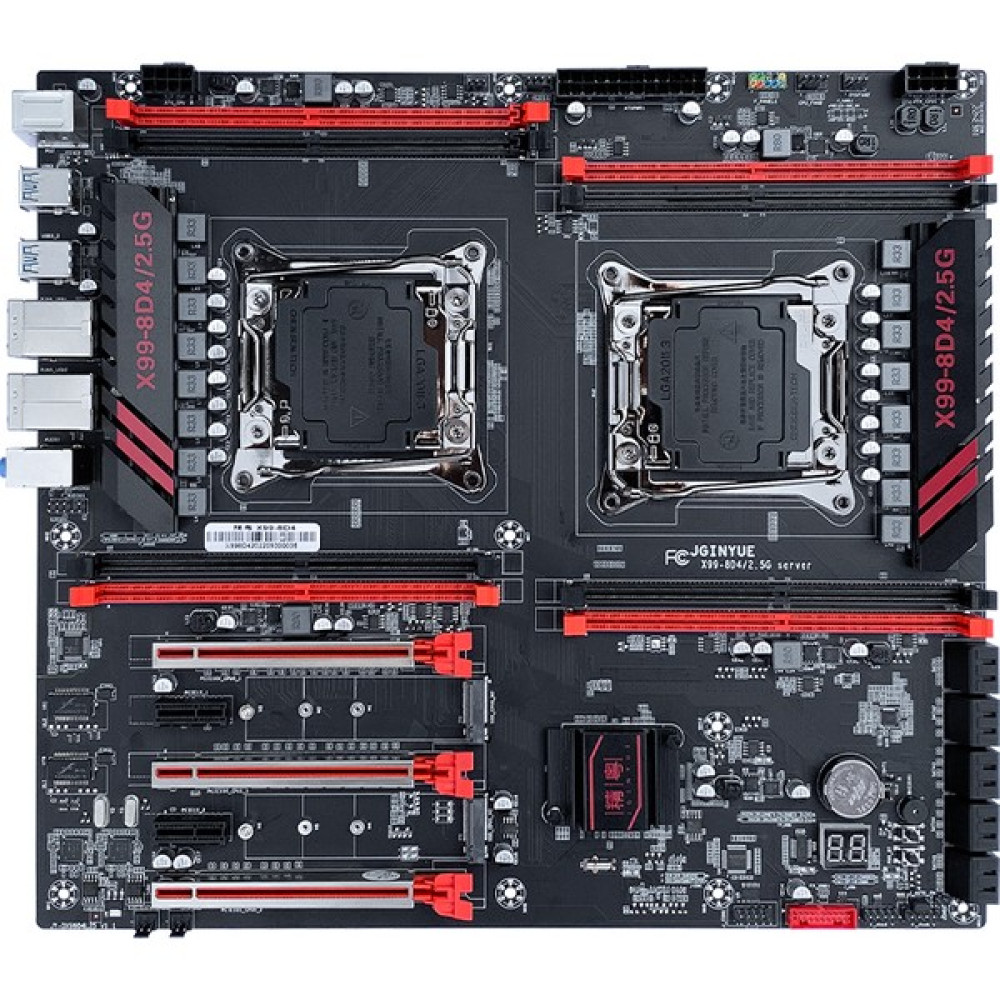 Jginyue Dual Intel Xeon E5 2682V4 2.5 Ghz 40 MB Cache + Jginyue 8d4 Dual Soket Anakart + Coldpower L4X1 Cpu Fan + 64 GB Ddr4 Ecc Ram Combo Anakart Fiyatı