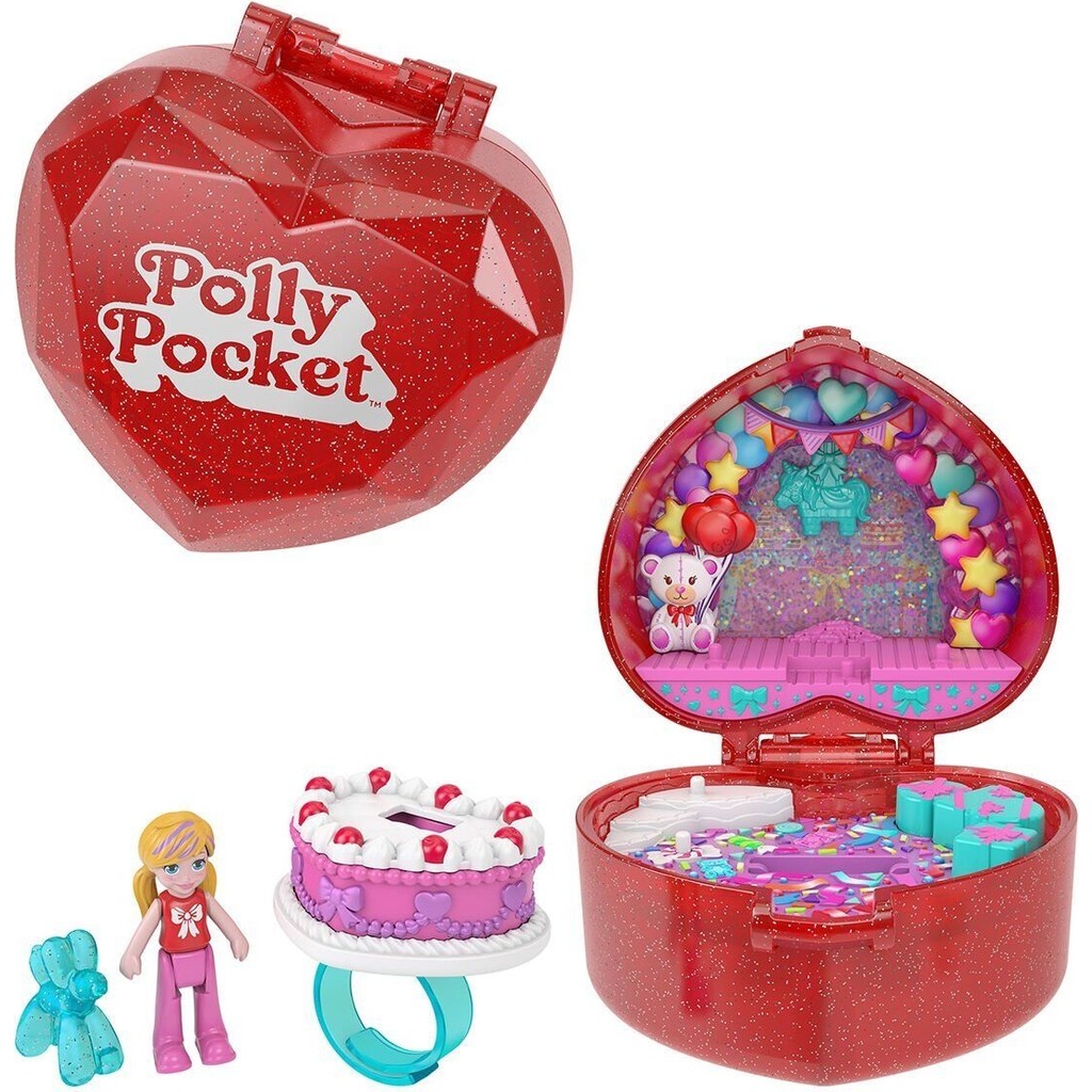 JGK21 Polly Pocket Mattel 80. Yıl Yüzük Kutusu Oyun Seti Fiyatı