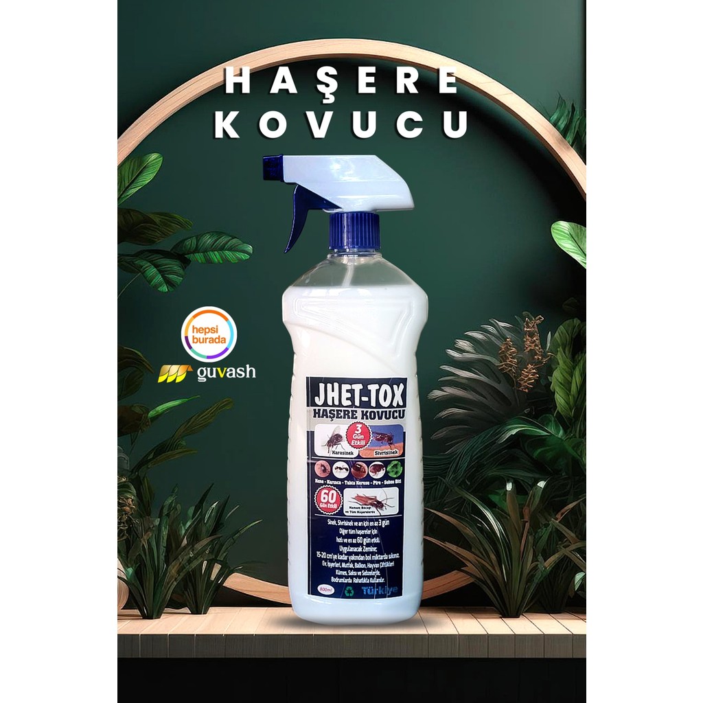Jhet-Tox Bahçe Haşere 800 * 1 Adet Diğer Fiyatı