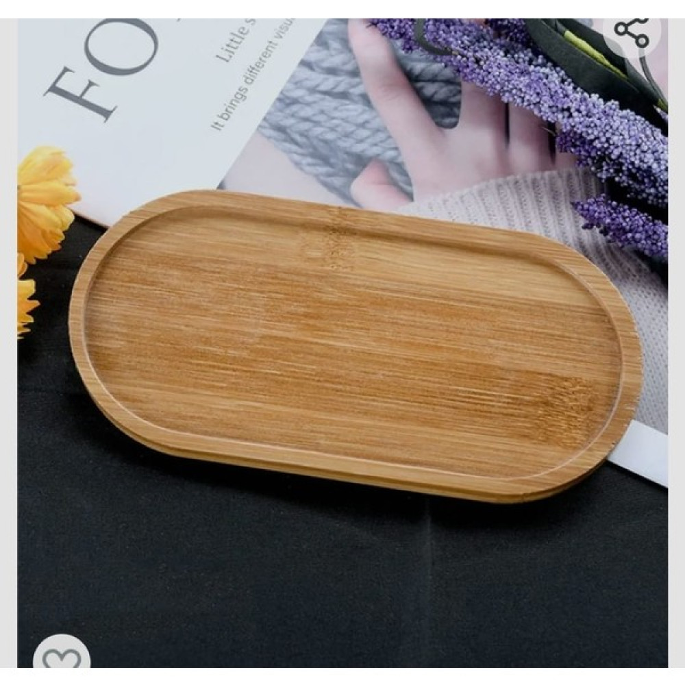 JHT Shop Apak Ahşap Yağdanlık Altlığı Çerezlik Kahvelik Sabunluk Sunum Standı Çok Amaçlı 28*13CM Mutfak Gereçleri Fiyatı