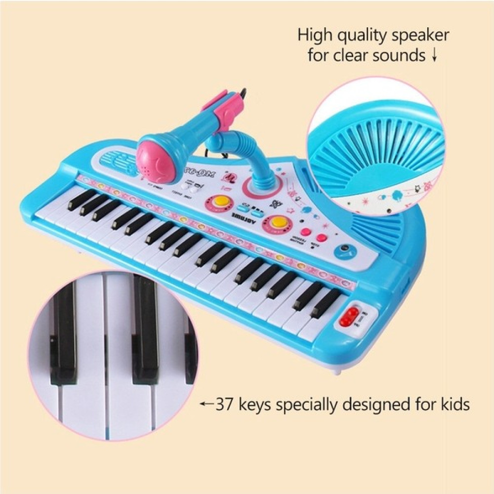 Jiangmeng Çocuk Elektronik Piyano 37 Tuşlu Çok Fonksiyonlu Sınır Ötesi Sıcak Satış Müzik Aletleri Mikrofon Mikrofon Müzik Çocuklar Oyuncak Piyano (... Eğitici Oyuncak Fiyatı
