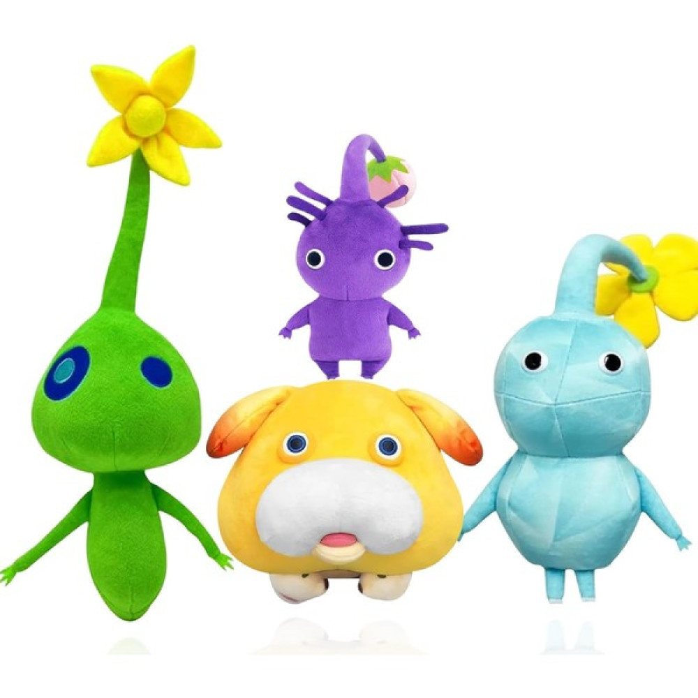 Jiedesheng Pikmin Peluş, Oatchi Peluşlar, Buz Pikmin Peluşlar Oyuncak, Ilginç Bitki Benzeri Yaratıklar, Oyun Hayranlarına Hediye Çocuklar ve Yetişkinler Için (4 Paket) (Yurt Dışından) - Renkli Oto Boyaları Fiyatı