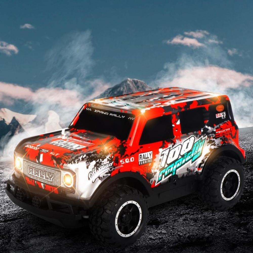 Jiedesheng Rc Araba, 1:24 Ölçekli Tüm Arazi Rc Kamyon, 2WD 10KM/H Uzaktan Kumandalı Araba Canavar Kamyon, Ledlight Ile, Canavar Kamyon Off Road Yar... Diğer Fiyatı